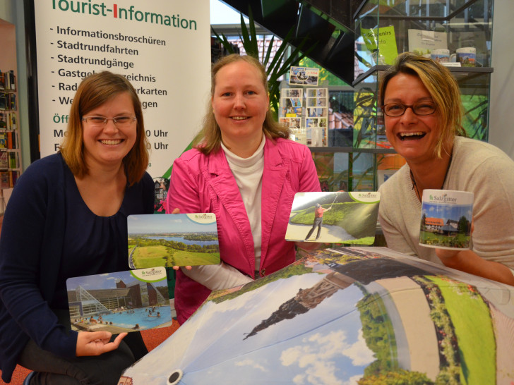 Anne Süßkraut (von links), Daniela Happ, Nicole Lüdicke. Foto: WIS Salzgitter GmbH
