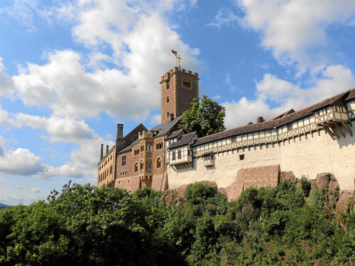 Die Wartburg. 
Foto: Wartburg Stiftung Eisenach