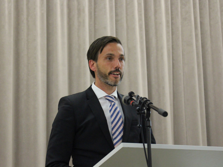 Christian Mews stellte sich im Kreistag zur Wahl. Foto: Sandra Zecchino