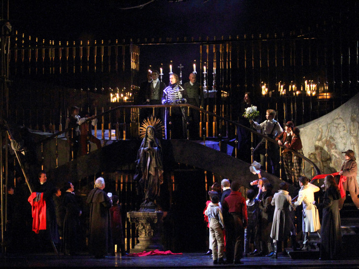 Liveübertragung aus der Royal Opera London: Puccinis TOSCA im C1 Cinema . Fotos: C1 Cinema Braunschweig