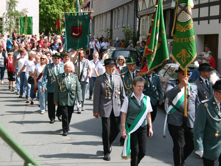 Der Umzug bot wieder ein buntes Bild. Fotos: P. Illner