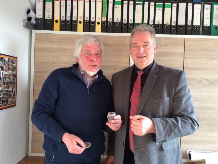 Reinhard Voges (li.) und Frank Oesterhelweg. Foto: CDU