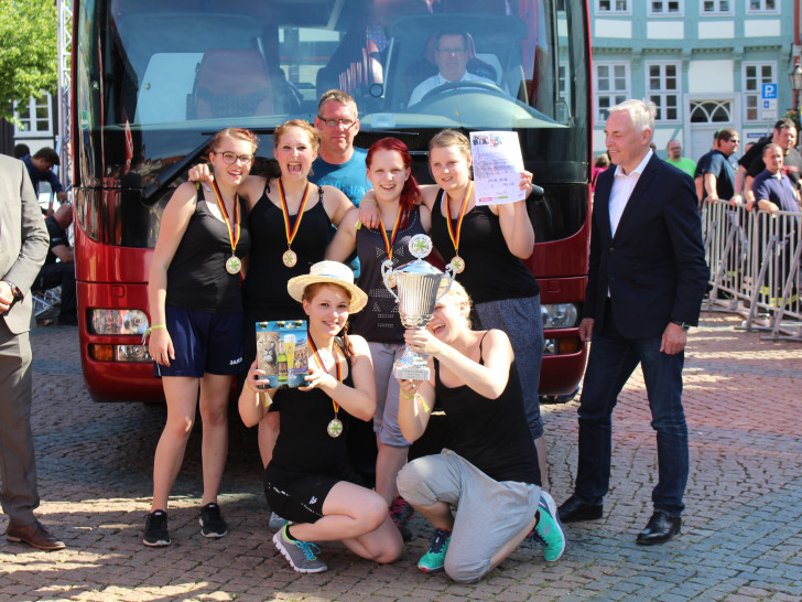 Das Gewinnerteam des Lady's Cups "Wilde Hilde". Fotos: Jan Borner