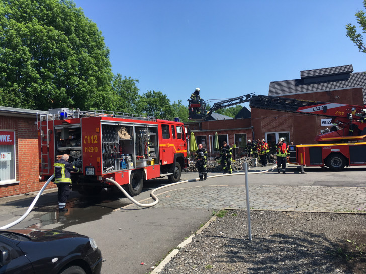 Glimpflich verlief der Brand im Café der Goslarschen Höfe am Samstagmittag durch einen Zufall. Foto: Feuerwehr Goslar