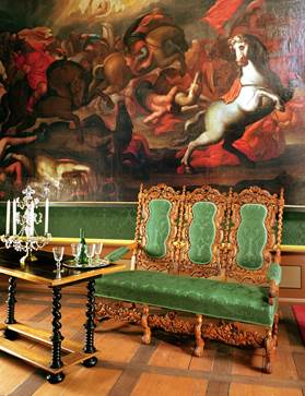 Führung durch die historischen Schlossräume, Herzogappartement, Antichambre. Foto: Privat