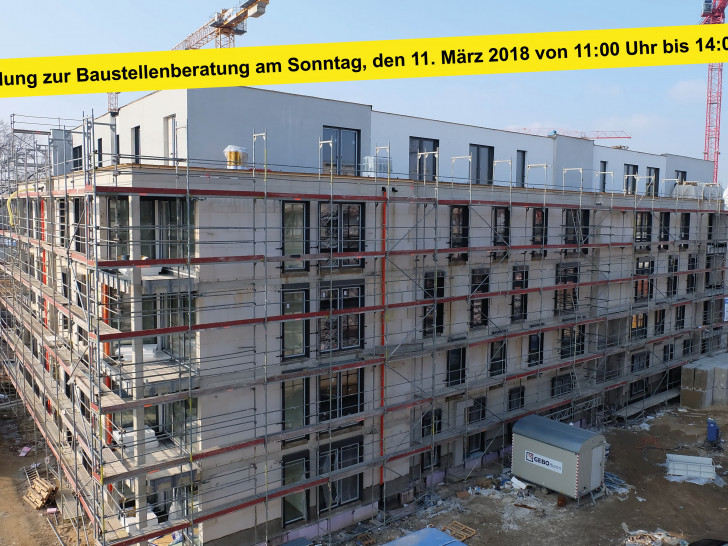 Die neue Nordstadt entwickelt sich rasant:  
Die PROFICON GmbH lädt zum Baustellenberatungstag am „Stadtanger“. Foto: 360-Grad-Panorama.de/Nibelungen-Wohnbau-GmbH
PROFICON GmbH
