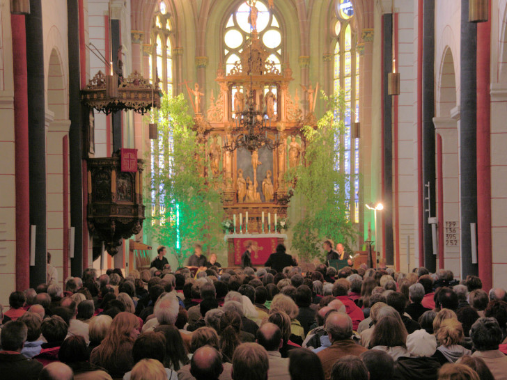 In der Marktkirche wird es an Pfingsten Konzerte geben. Foto: Kirche