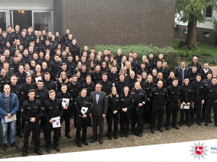 Neuzugänge in der Polizeidirektion Braunschweig
