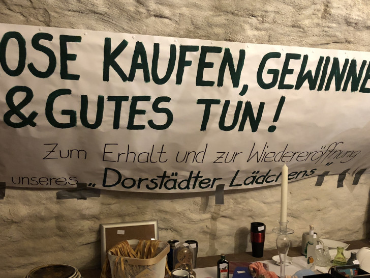 Der Verein Dorstädter Lädchen war auf dem auf dem 30. Weihnachtsmärktchen vertreten Foto: Peter G. Matzuga