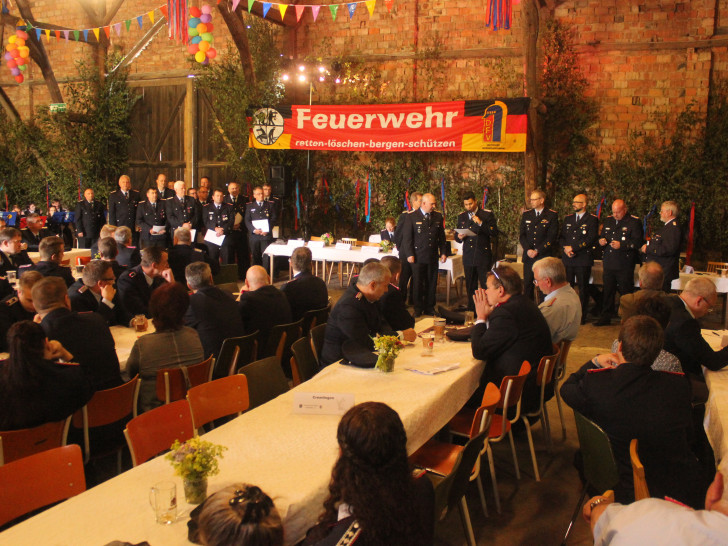 Am Samstag fand in Groß Biewende die Delegiertenversammlung des Kreisfeuerwehrverbandes Wolfenbüttel statt. Fotos: Anke Donner