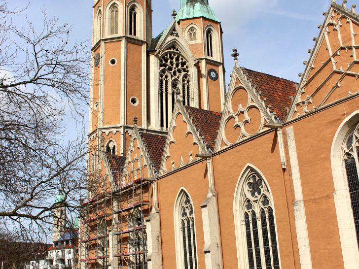 St. Katharinen ist die erste Kirche in Braunschweig, die nach dem Zweiten Weltkrieg wieder in Betrieb genommen wurde. Foto: Sina Rühland