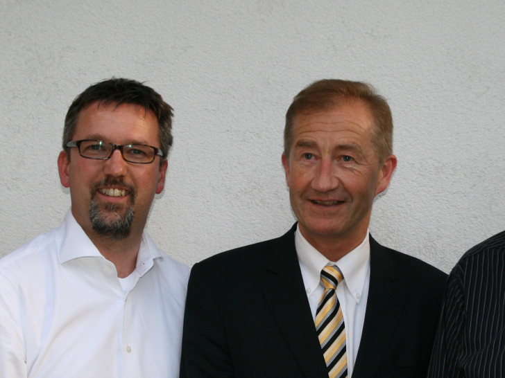 Im Bild von links: Der stellvertretende Landesvorsitzende Dr. Matthias Dorn; Frank Weyhers, stellvertretender Vorsitzender; Vorsitzender Andreas Boom und Schatzmeister Horst Czichy. Foto: Privat
