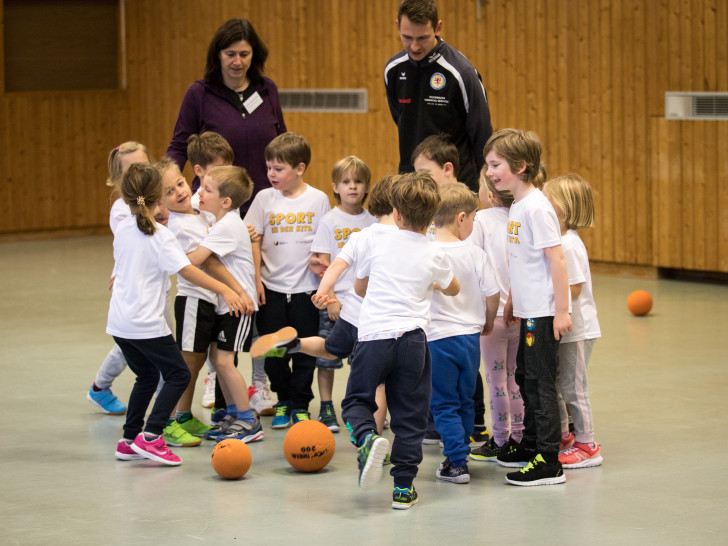 Kinder in Bewegung. Foto: Eintracht Braunschweig