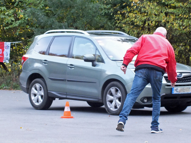 Drei Trainings des Programms „Fit im Auto“ wurden in Bad Helmstedt durchgeführt. Fotos: Verkehrswacht