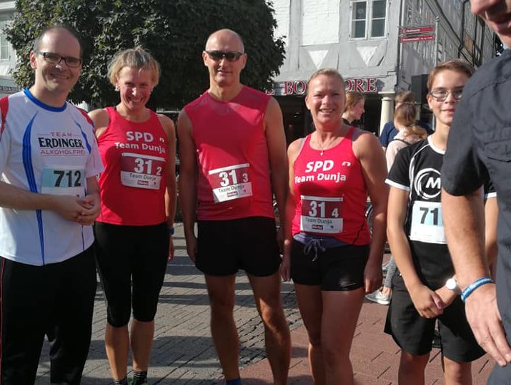 "Team Dunja" auf dem Wolfenbütteler Stadtlauf. Foto: SPD