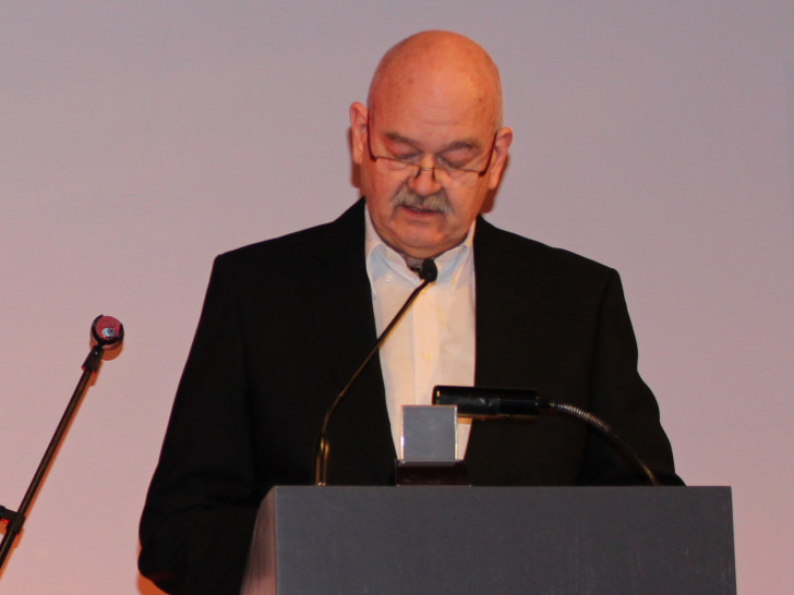 Rolf-Dieter Krause beim Neujahrsempfang 2017. Foto: Archiv/Nick Wenkel