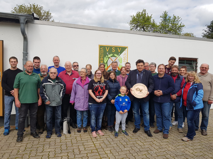 Die Teilnehmer des diesjährigen Spargelschießens. Foto: Schützenverein Veltheim