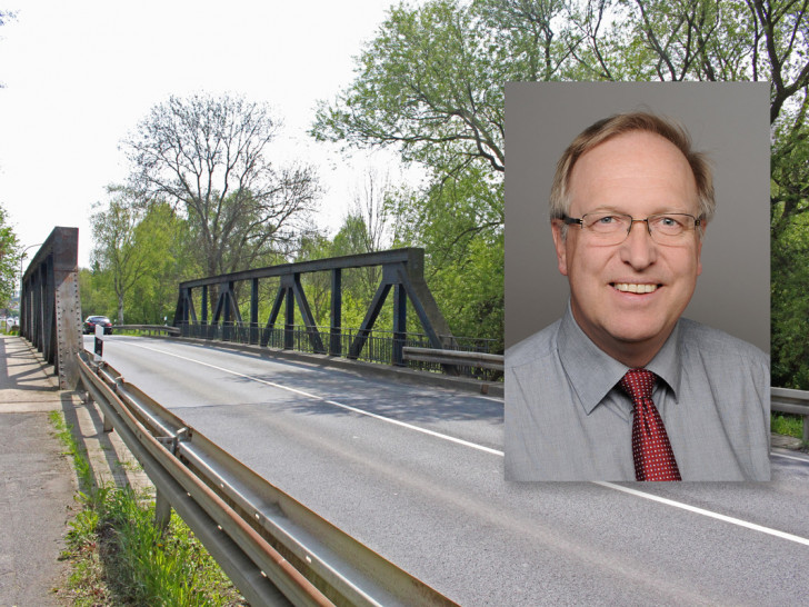Die Okerbrücke in Vienenburg wird ab dem 15. Mai einspurig. Foto: Nino Milizia; CDU