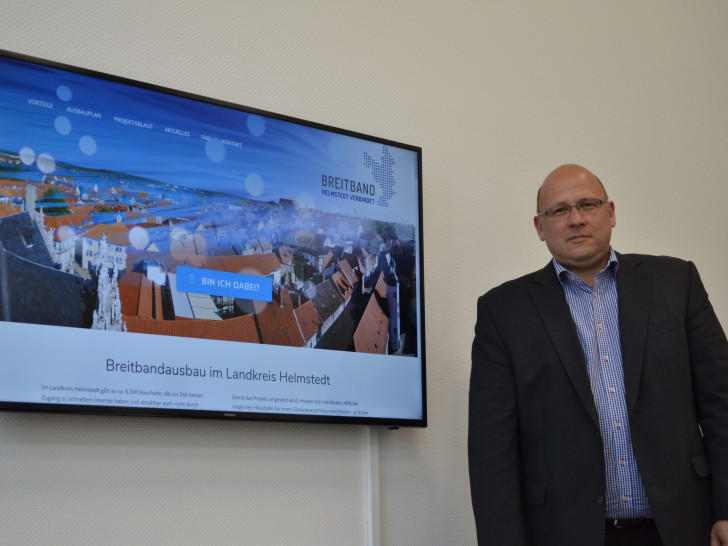 Die neue Homepage zum Breitbandprojekt des Landkreises Helmstedt ist seit Anfang Mai online. Foto: Landkreis Helmstedt