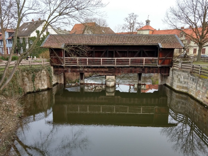 Die Brücke in der Schleusenstraße. Archivbild