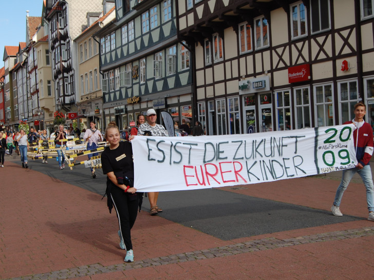 Fridays for Future in Wolfenbüttel. Foto: FFF Ortsgruppe WF