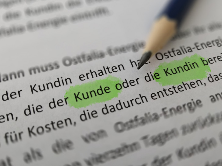 Geschlechterbewusste Sprache. Foto: János Krüger/TU Braunschweig