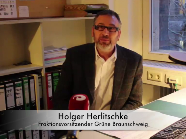 Holger Herlitschke von den Grünen. Foto: Robert Braumann