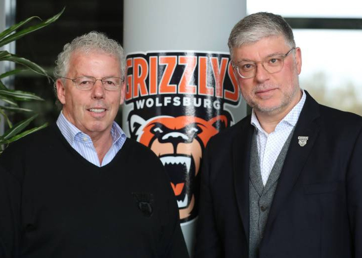 Neuer Cheftrainer: Pat Cortina (links) mit Charly Fliegauf. Foto: imago(Regios24)