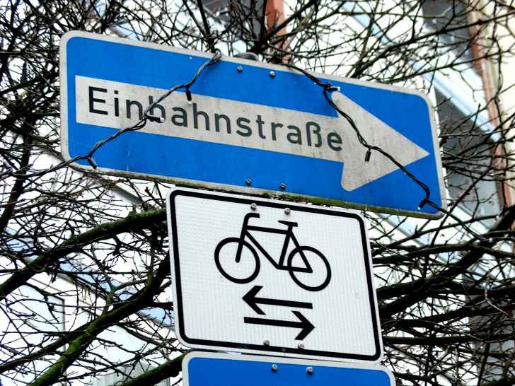 Zumindest die Mitglieder des städtischen Bauausschusses sehen in Sachen Radfahrer in Einbahnstraßen keinen Handlungsbedarf. Symbolfoto: Archiv