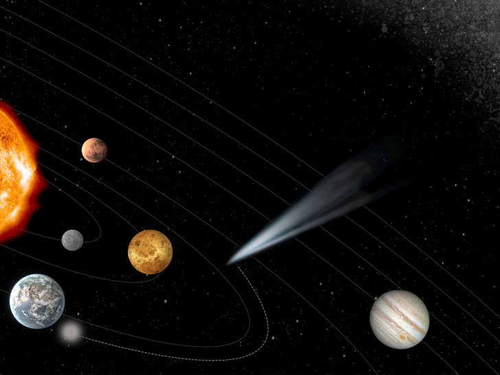Der Komet macht sich langsam auf die Reise. Die ESA-Mission startet 2028.