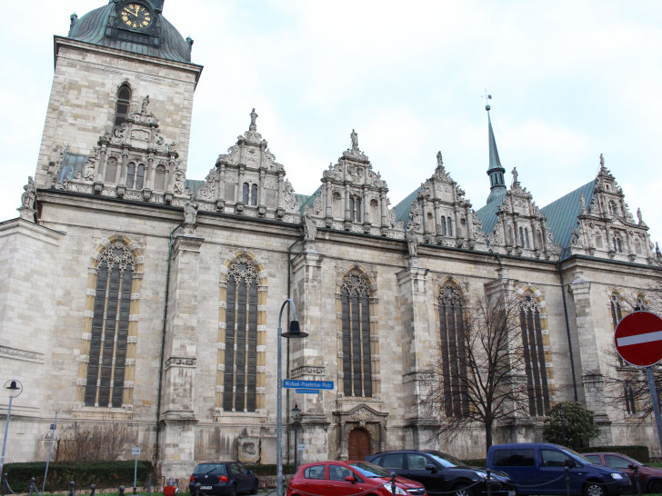 15.000 Euro für die Sanierung der Südseite der Hauptkirche. Foto: Max Förster