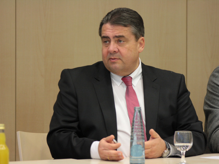 Sigmar Gabriel, SPD-Bundestagsabgeordneter und Vizekanzler. Foto: Werner Heise