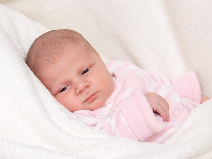 Willkommen: Amelie Nora Schwarz. Foto: Städtisches Klinikum