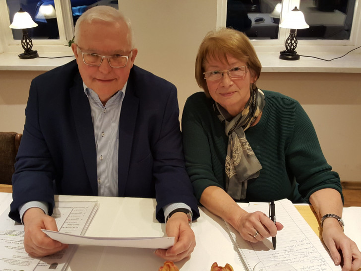 Klaus Hantelmann und Elke Großer. Foto: CDU