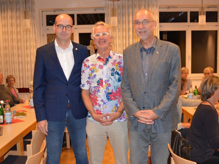 Ulf Glagow, Klaus-Dieter Gleitze und Dr Volker Menke. Foto: Evangelisch-Lutherischer Kirchenkreis Peine