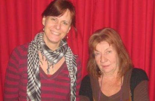 Nadja Frick und Claudia Rothberger. Foto: Die Linke