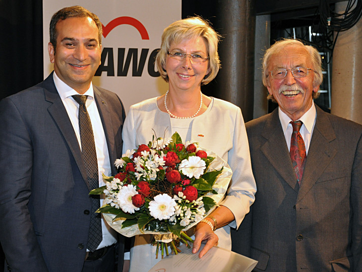 Rifat Fersahoglu-Weber, Gabriele Siebert-Paul und Walter Hiller. Foto: Privat