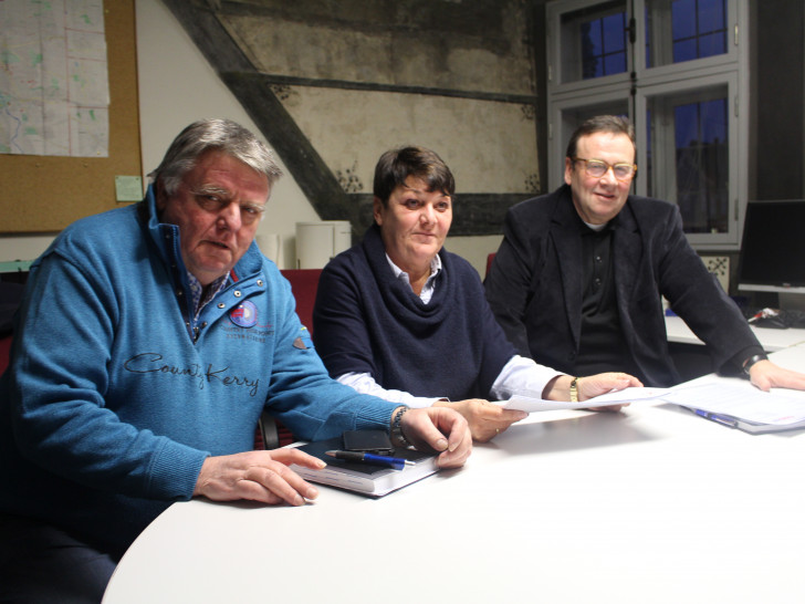 Die CDU-Ratsmitglieder Eckbert Schulze, Birgit Oppermann und Winfried Pink. Foto: Alexander Dontscheff