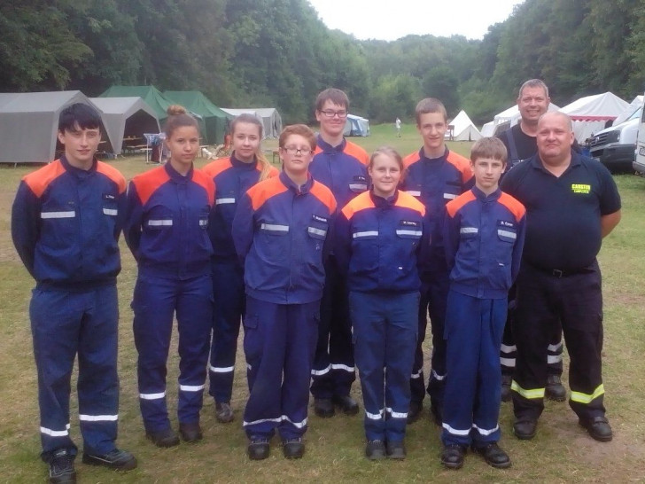 Das Abnahmeteam:
Gemeindejugendfeuerwehrwart der Samtgemeinde Sickte Lars Kemus und
Stadt Jugendfeuerwehrerwart der Stadt Wolfenbüttel Carsten Franke.