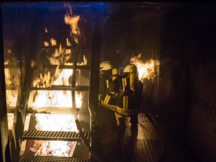 Ein heißer Übungsdienst. Foto: Tobias Paschwitz/ Freiwillige Feuerwehr Hohenhameln