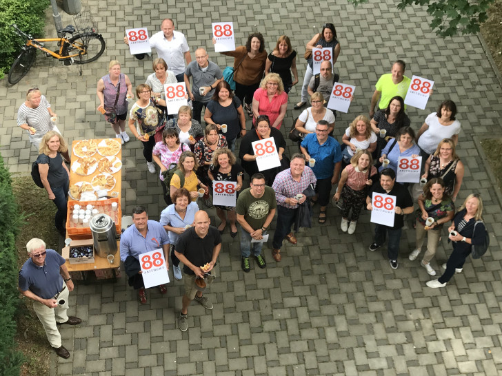 Die Ehemaligen trafen sich am vergangenen Wochenende. Foto: THG