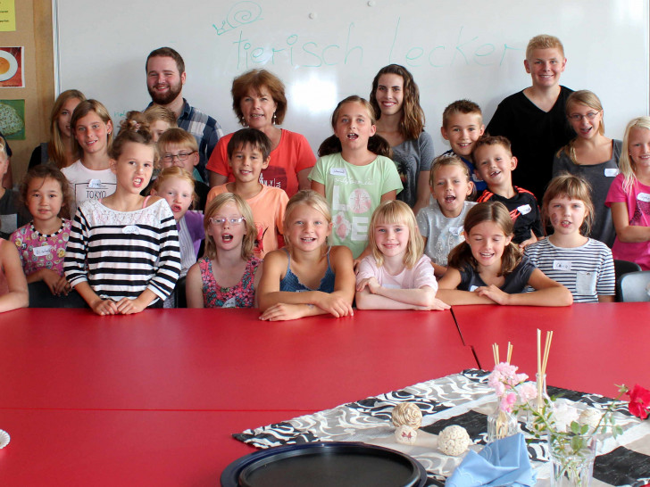 In der Schulküche Remlingen wurde gebacken. Foto: Bernd-Uwe Meyer