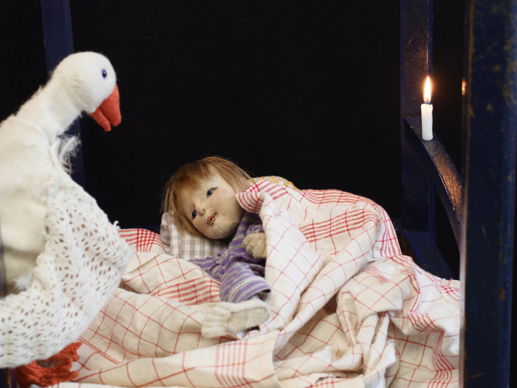 "Die Weihnachtsgans Auguste" ist ein Gastspiel des Theater Anke Berger.
Foto: Frank Bauerochs