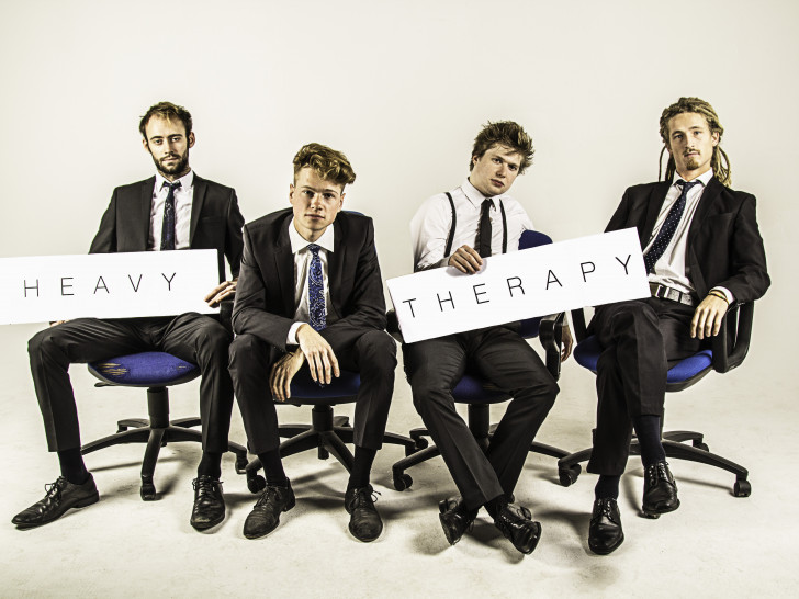 Die vier jungen Spitzenmusiker von "Heavy Therapy" sind 2017 am berühmten Jazz-Institut-Berlin zusammen gekommen. Foto: Veranstalter