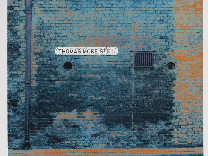 Gerd Winner, Thomas More Street, 1972, Siebdruck, 96,5 x 70,2 cm, Foto: Städtisches Museum Braunschweig, Dirk Scherer 