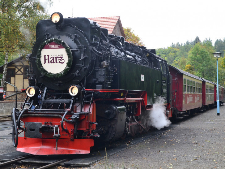 Der „Typisch Harz-Express“ startet in Quedlinburg. Foto: A. Lehmberg, HTV