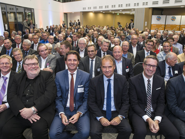 Das Lilienthalhaus am Forschungsflughafen bot eine sehenswerte Kulisse für das 35. Braunschweiger Unternehmergespräch. Fotos: Braunschweig Zukunft GmbH / Peter Sierigk