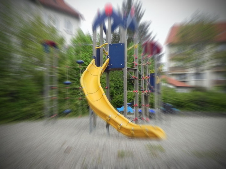 Hier wurde der Junge gefunden. Spielplatz in der Bromberger Straße. Foto: Stadt Goslar