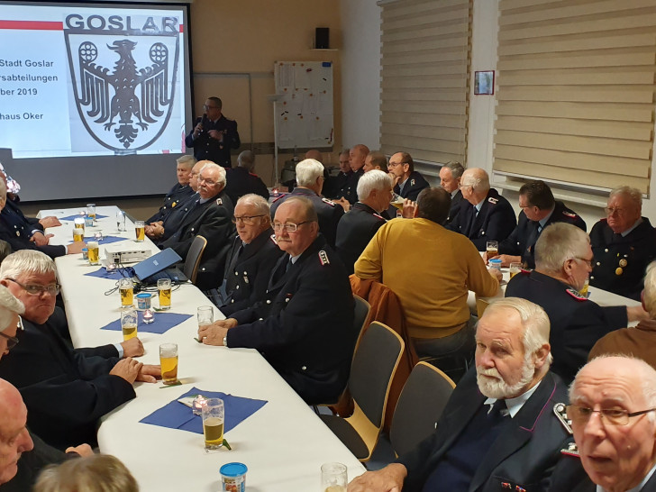 Zusammenkunft der Altersabteilungen im Feuerwehrhaus Oker. Fotos: Feuerwehr Goslar