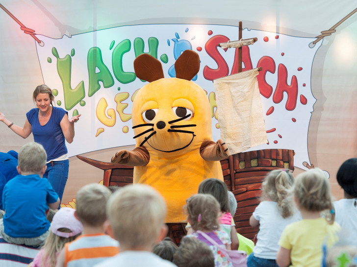 Kinder können die bekannte Maus am 4. Mai live erleben. Foto: Terbrüggen Show Produktion GmbH